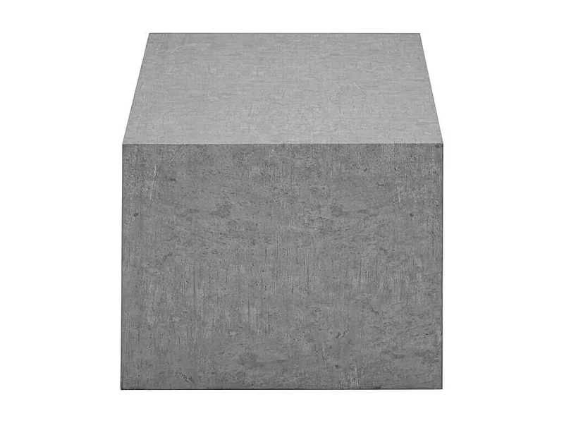 Home Deluxe - Table basse en marbre AMIRI L | Couleur : gris, Dimension : 95 x 40 x 50 cm