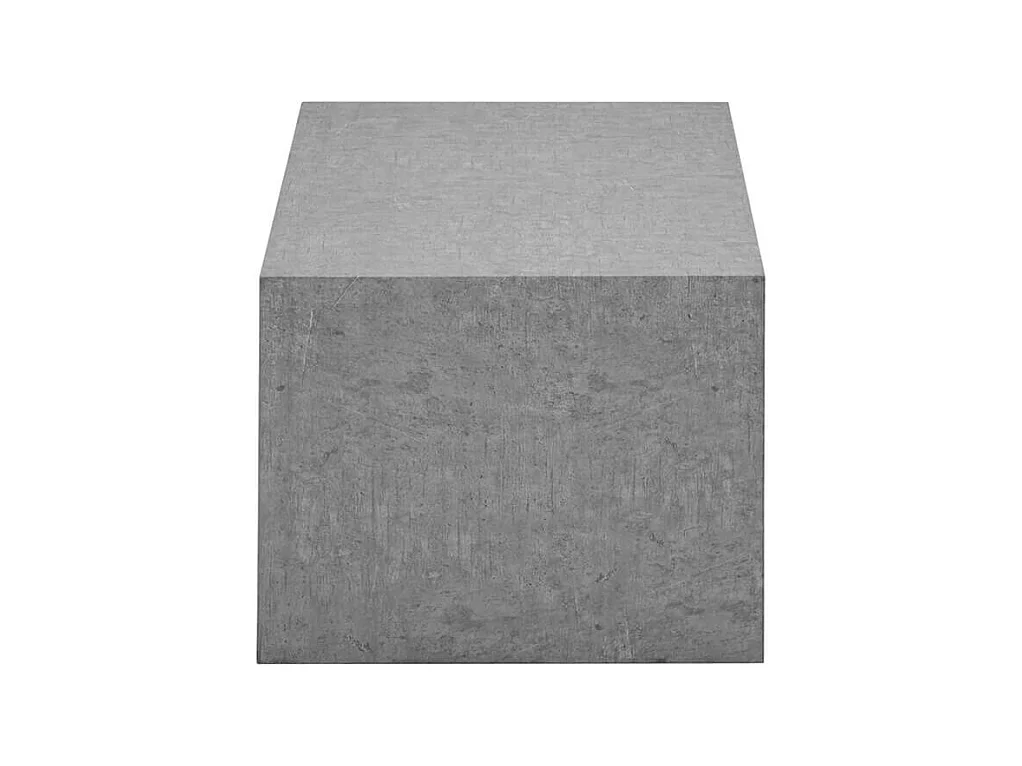 Home Deluxe - Table basse en marbre AMIRI L | Couleur : gris, Dimension : 95 x 40 x 50 cm