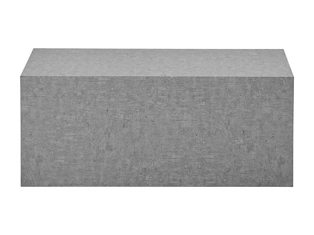 Home Deluxe - Table basse en marbre AMIRI L | Couleur : gris, Dimension : 95 x 40 x 50 cm