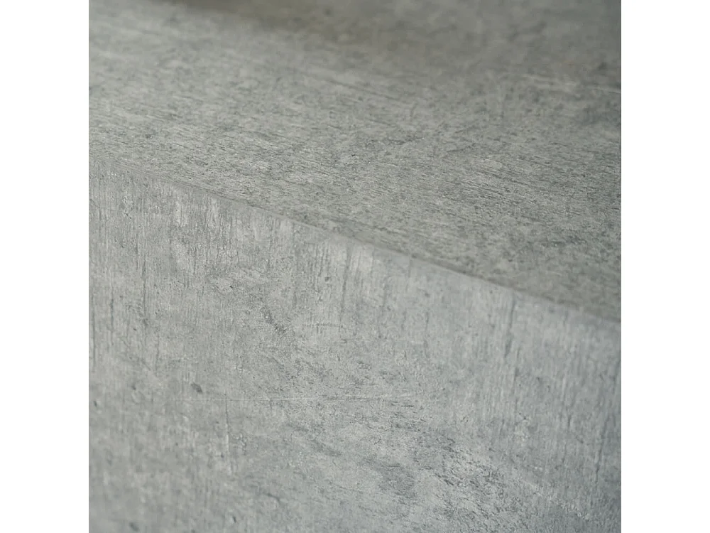 Home Deluxe - Table basse en marbre AMIRI L | Couleur : gris, Dimension : 95 x 40 x 50 cm