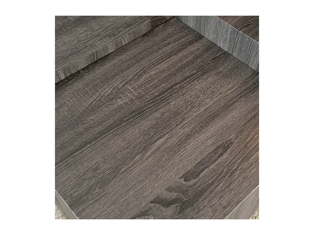 Home Deluxe Table basse marron foncé