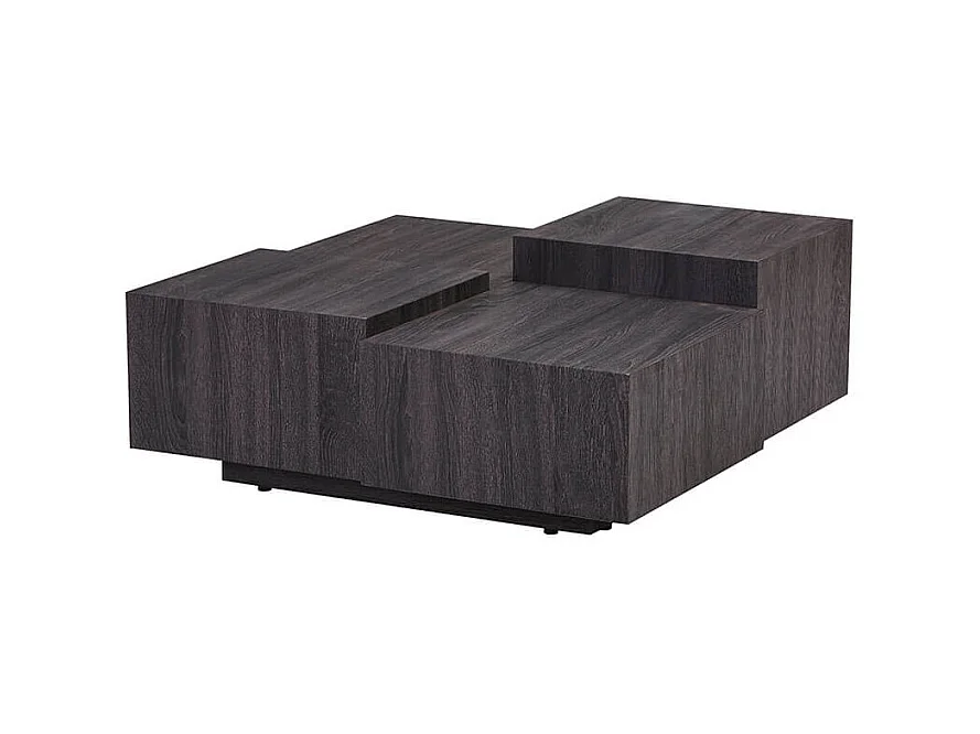 Home Deluxe Table basse marron foncé