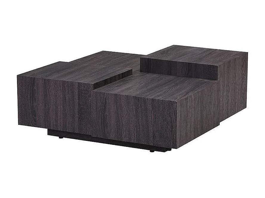 Home Deluxe Table basse marron foncé
