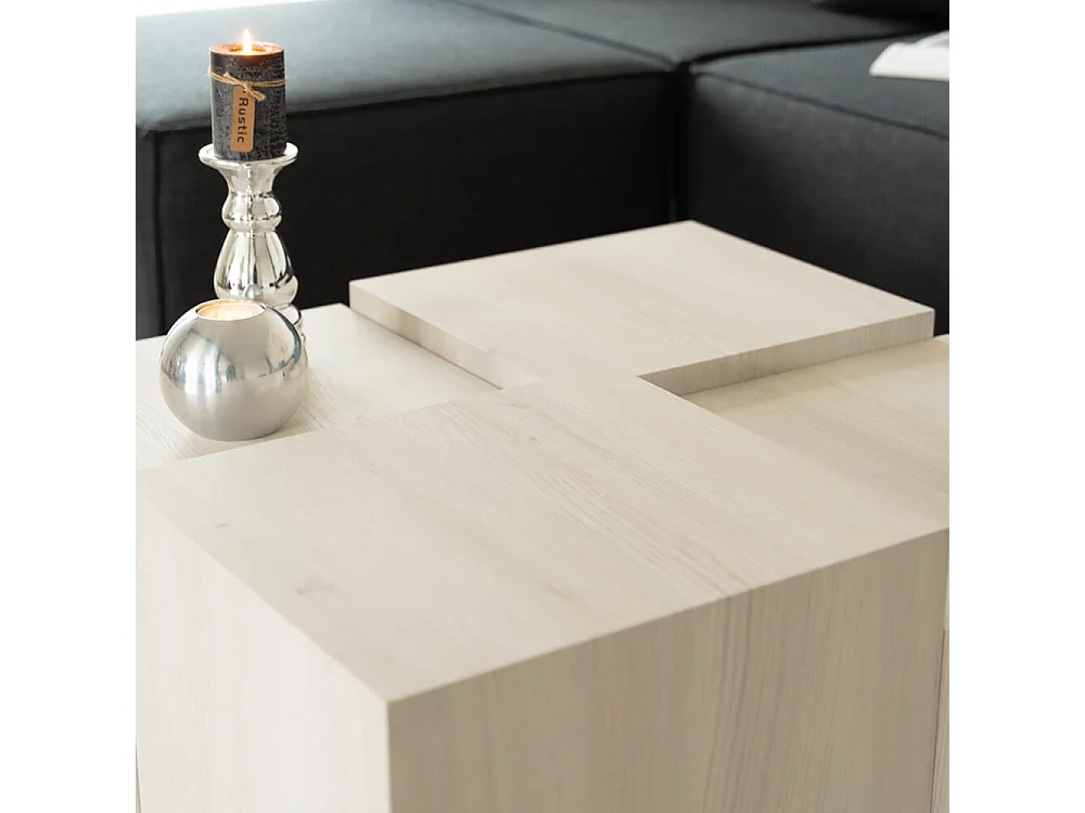 Home Deluxe Table basse Beige