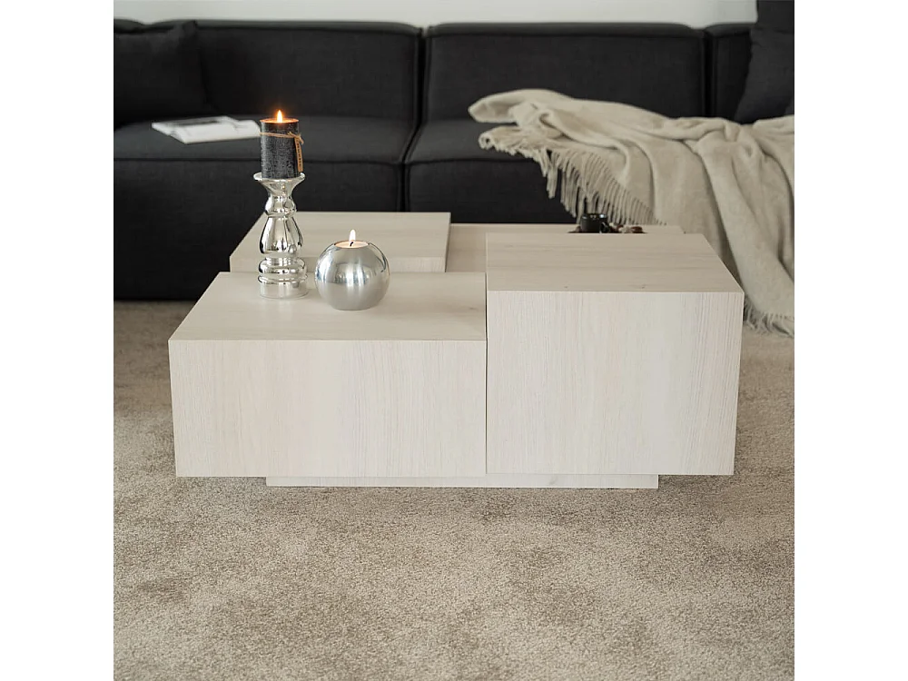 Home Deluxe Table basse Beige