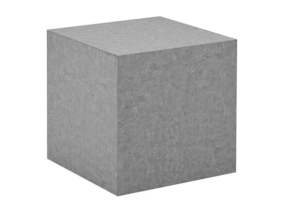 Home Deluxe - Table basse en marbre AMIRI M | Couleur : Gris, Dimension : 50 x 50 x 50 cm