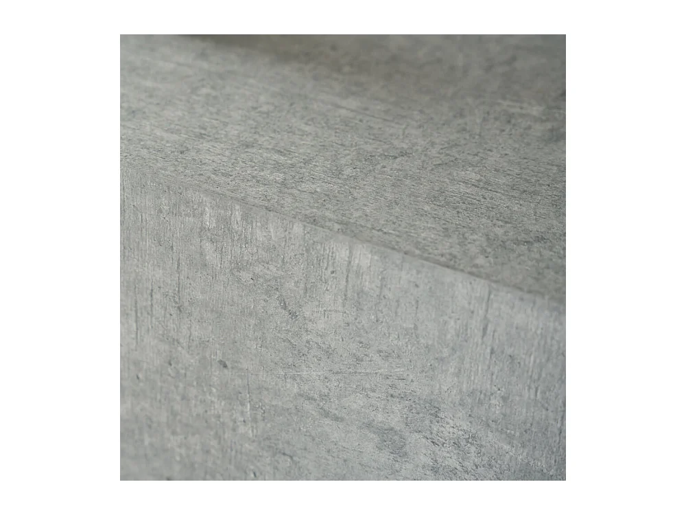 Home Deluxe - Table basse en marbre AMIRI XL | Couleur : gris, Dimension : 95 x 35 x 95 cm