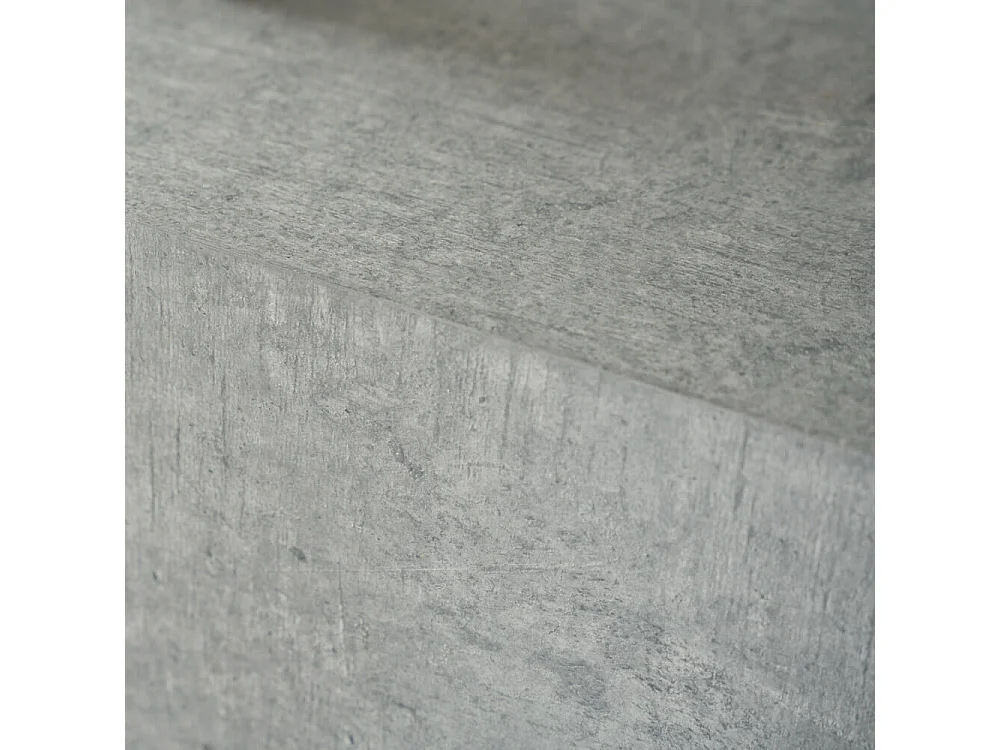 Home Deluxe - Table basse en marbre AMIRI XL | Couleur : gris, Dimension : 95 x 35 x 95 cm