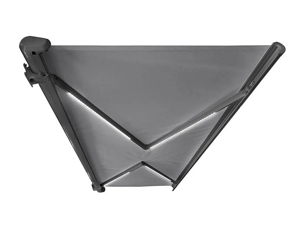 Home Deluxe Store banne à cassette intégrale ELOS Anthracite 585 x 300 cm