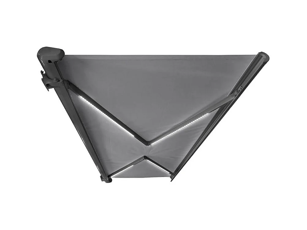 Home Deluxe Store banne à cassette intégrale ELOS Anthracite 500 x 300 cm