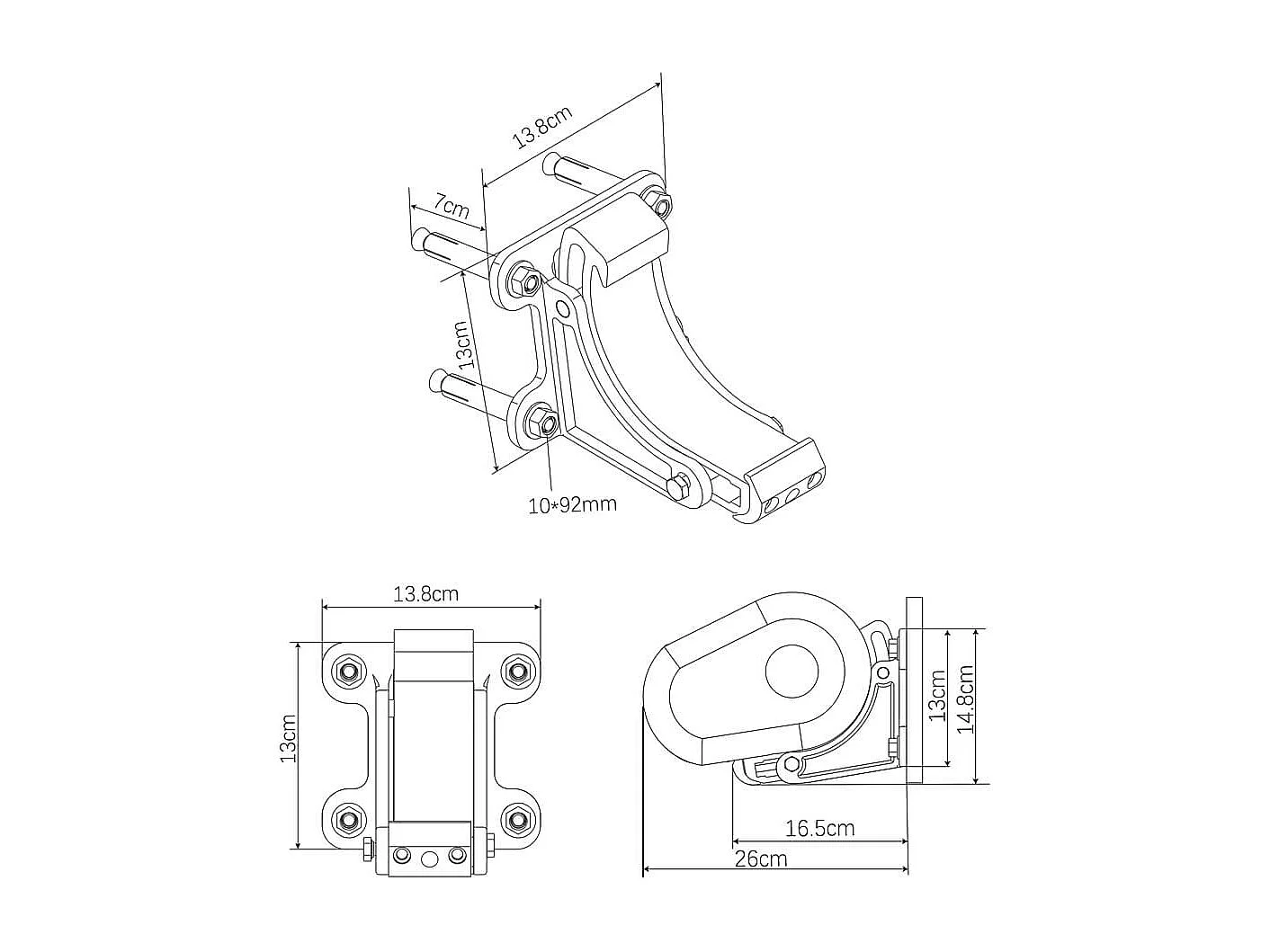 Home Deluxe Store banne à cassette intégrale ELOS Anthracite 500 x 300 cm