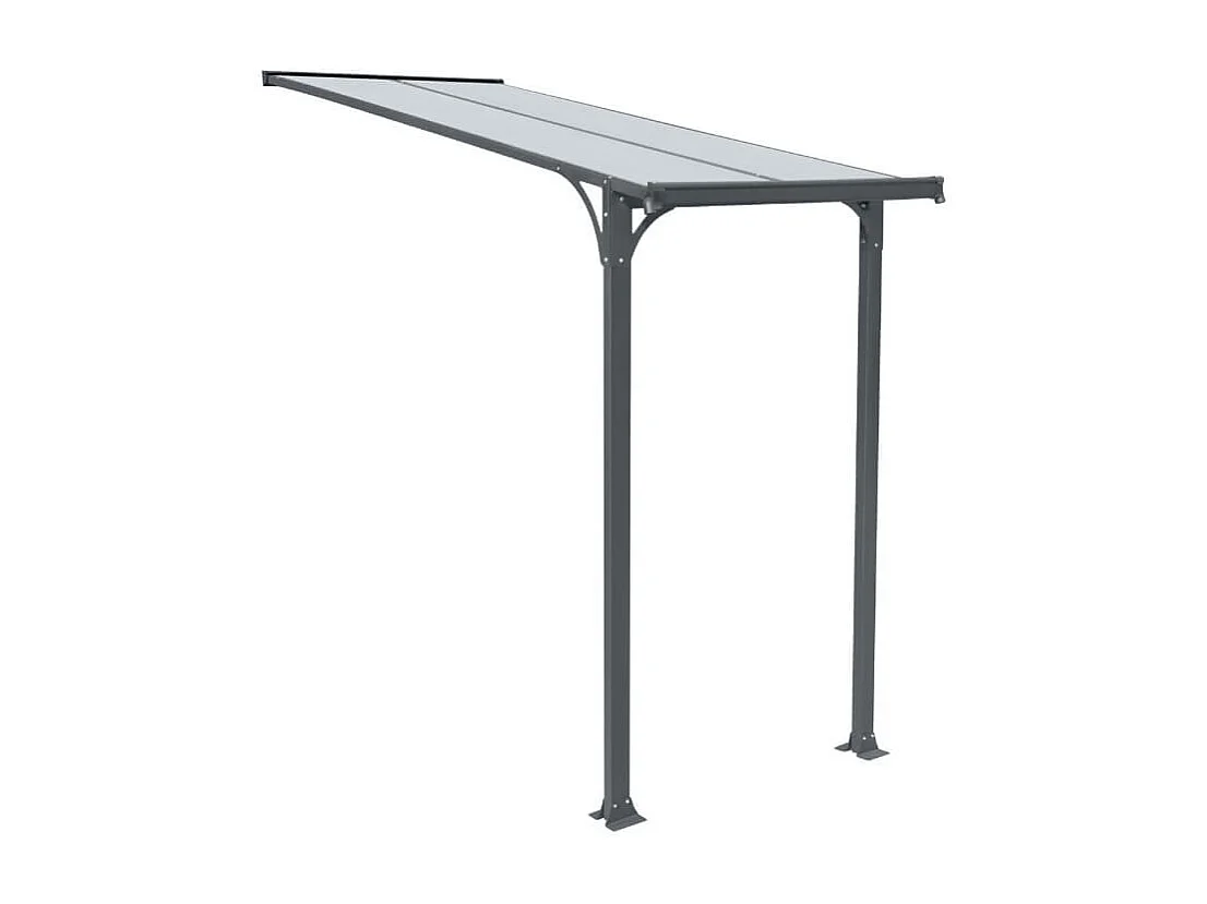 Home Deluxe Auvent CUBIS S - 150 x 150 x 238 / 258 cm