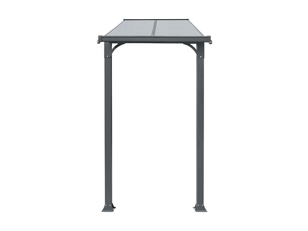 Home Deluxe Auvent CUBIS S - 150 x 150 x 238 / 258 cm