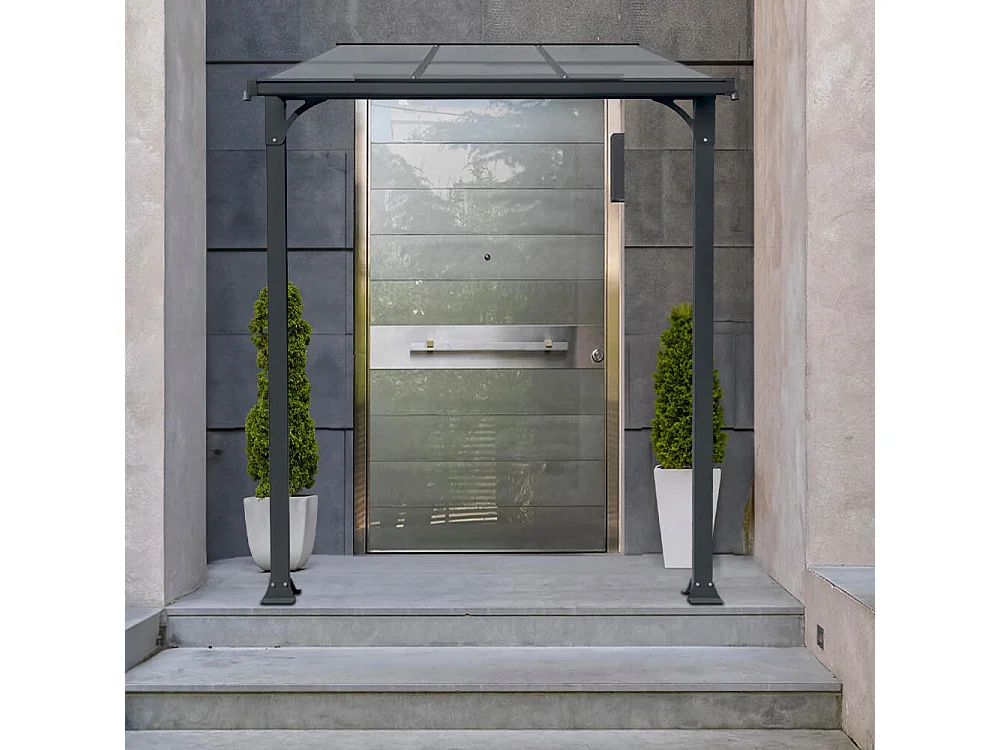 Home Deluxe Auvent CUBIS M - 222 x 150 x 238 / 258 cm