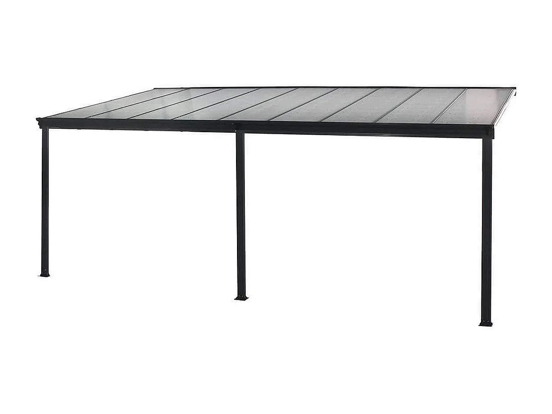 Home Deluxe Abri de terrasse SOLIS Gris 495 x 303 x 226 / 278 cm