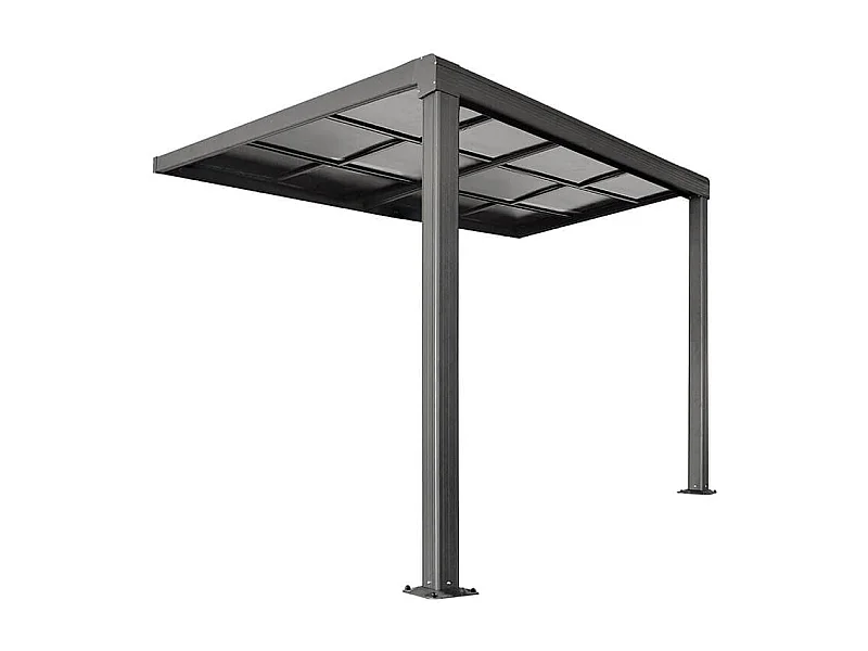 Home Deluxe Abri de terrasse SOLIS DELUXE Gris 290 x 295 x 233 / 272 cm