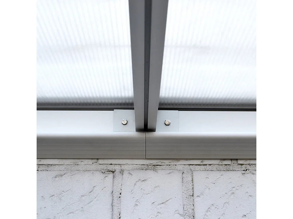 Home Deluxe Abri de terrasse SOLIS blanc 495 x 303 x 226 / 278 cm