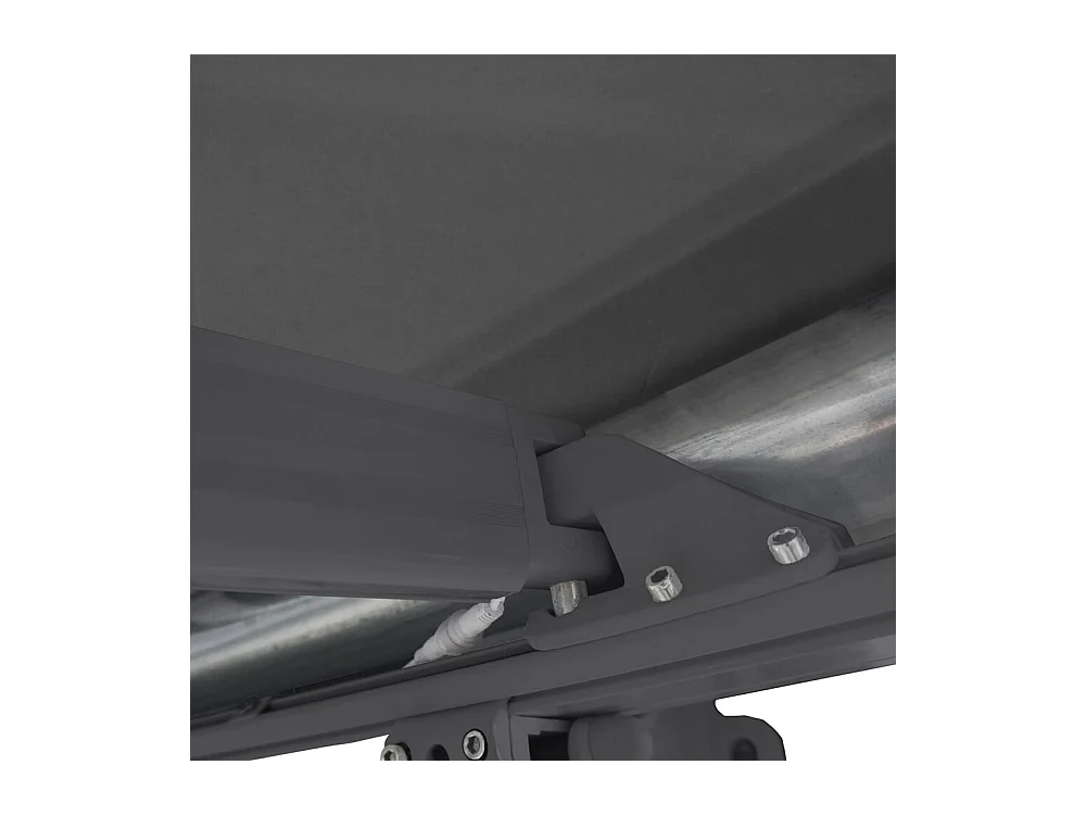 Home Deluxe Store banne à cassette intégrale ELOS Anthracite 350 x 250 cm