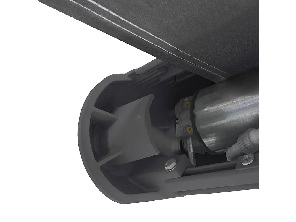 Home Deluxe Store banne à cassette intégrale ELOS Anthracite 350 x 250 cm