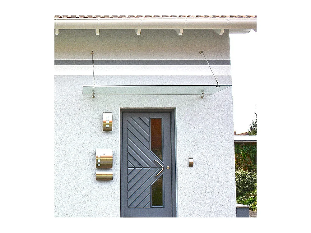 Home Deluxe Auvent en verre RENMA 200