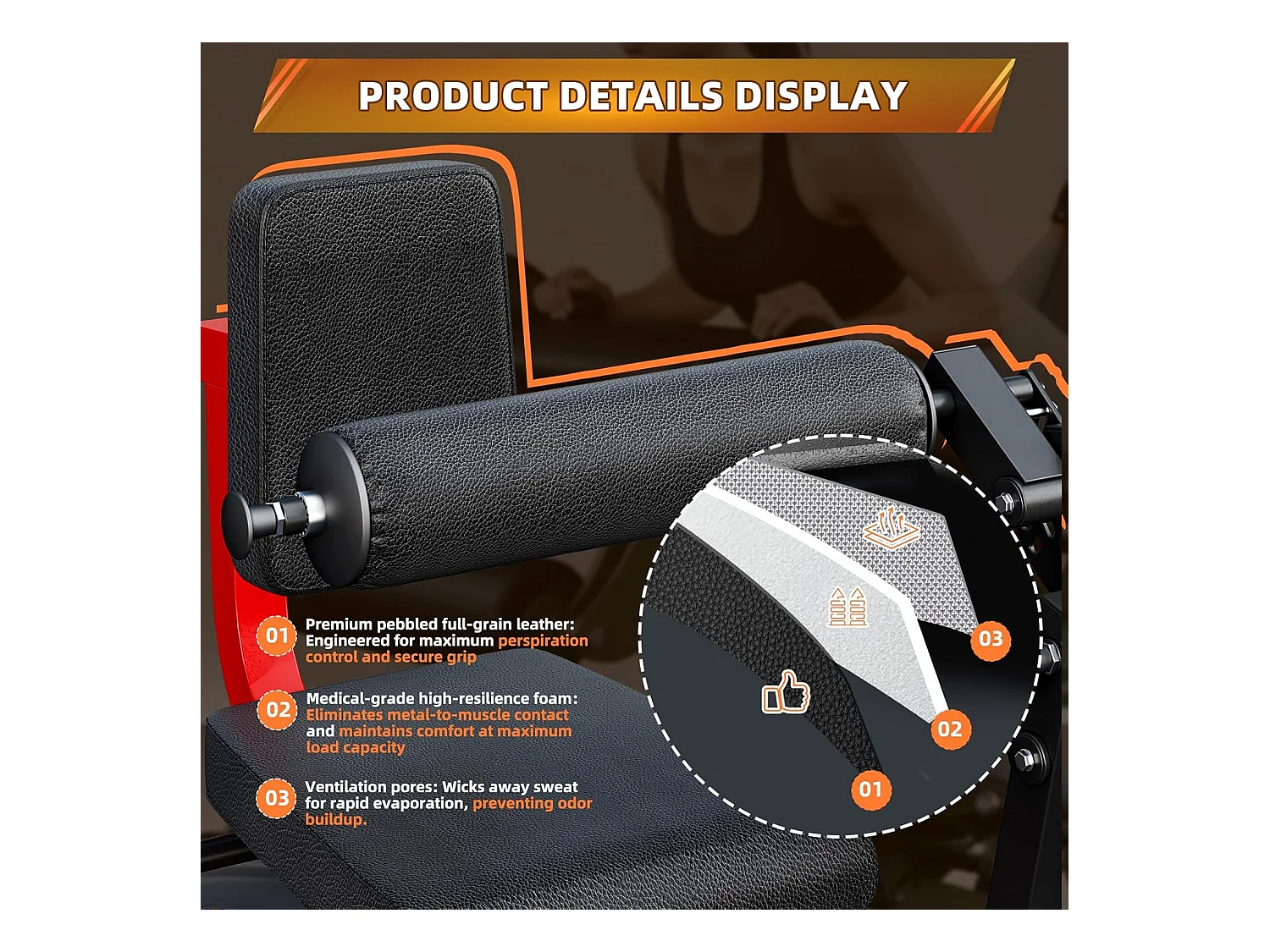 YODOLLA Beintrainer Beinstrecker gerät,Beinbeuger mit Beincurler,Robustes verstellbares Beinrotationsgerät,lastbares Home-Gym-Equipment für Oberschenkel