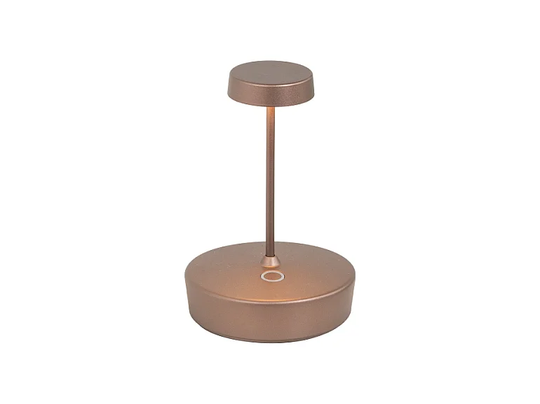 Lampada a led da tavolo Swap mini pro Bronzo ricaricabile e dimmerabile - 2W, 2200-2700-3000K, IP65