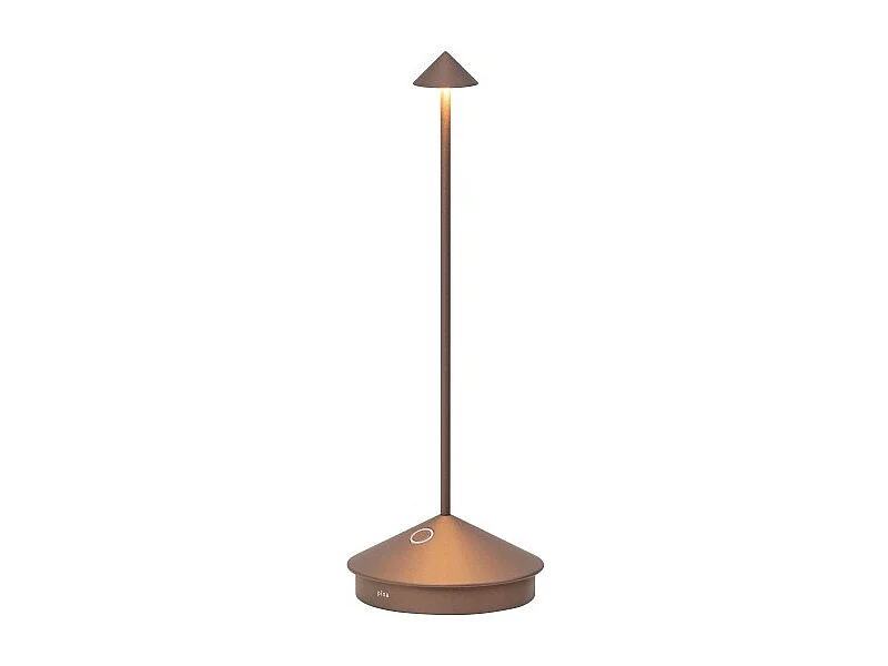 Lampa stołowa LED Pina Pro Bronze, akumulatorowa i ściemnialna - 2,2 W, 2200-2700-3000 K, IP54