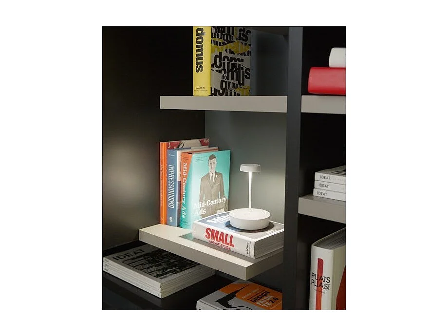 Lampe de table LED rechargeable et dimmable Swap mini pro Matte Gold - 2W, 2200-2700-3000K, IP65