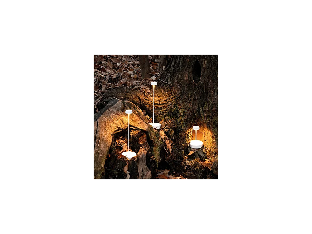 Swap mini pro Mattgold wiederaufladbare und dimmbare LED-Tischlampe - 2 W, 2200-2700-3000 K, IP65