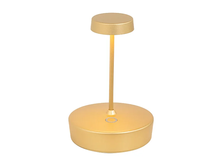 Lampada a led da tavolo Swap mini pro Oro Opaco ricaricabile e dimmerabile - 2W, 2200-2700-3000K, IP65