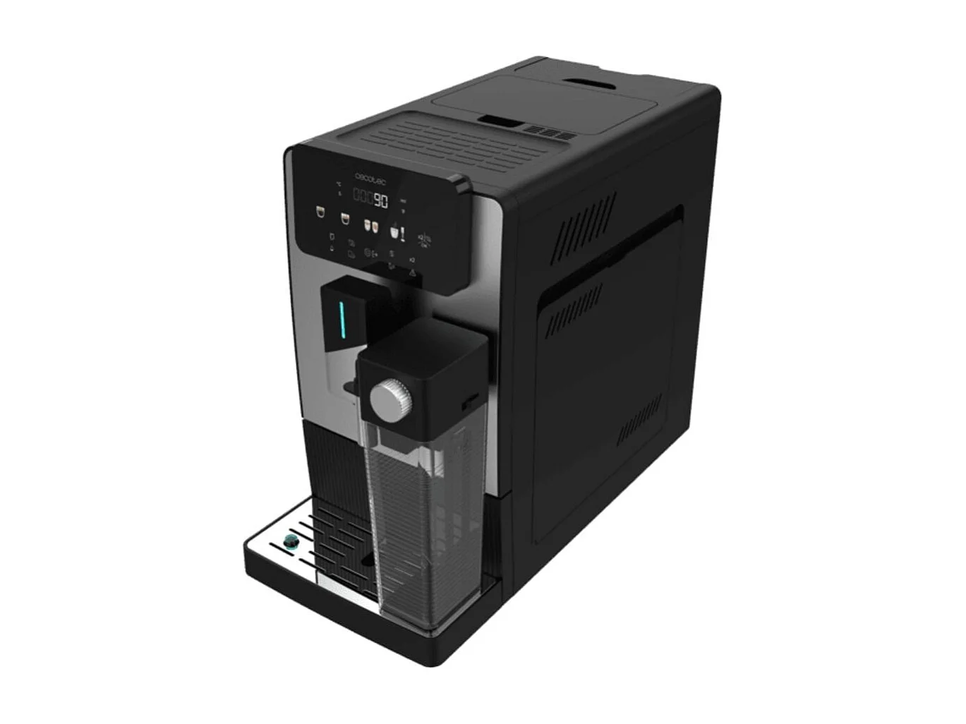 Cafetera superautomática Cecotec Cremmaet Latte 5 niveles Thermoblock 19 bares negro