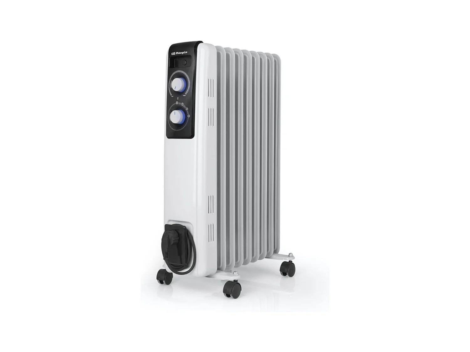 Radiador de aceite Orbegozo RF2000 2000W 9 elementos 3 potencias blanco