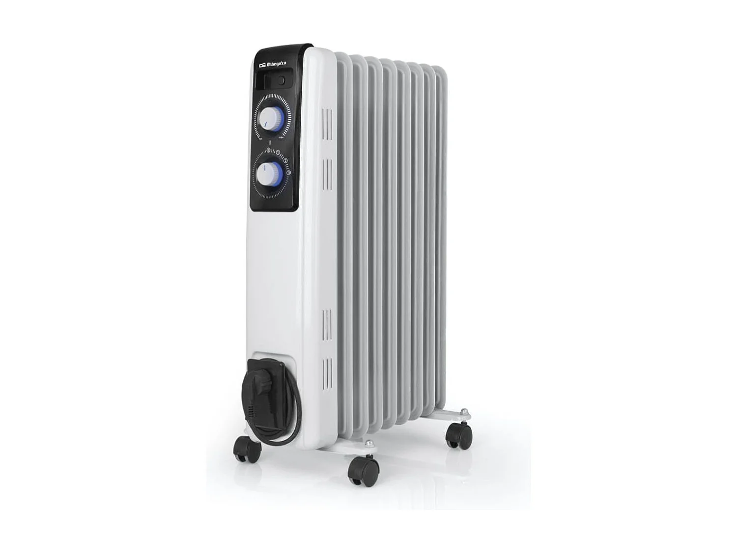 Radiador de aceite Orbegozo RF2000 2000W 9 elementos 3 potencias blanco