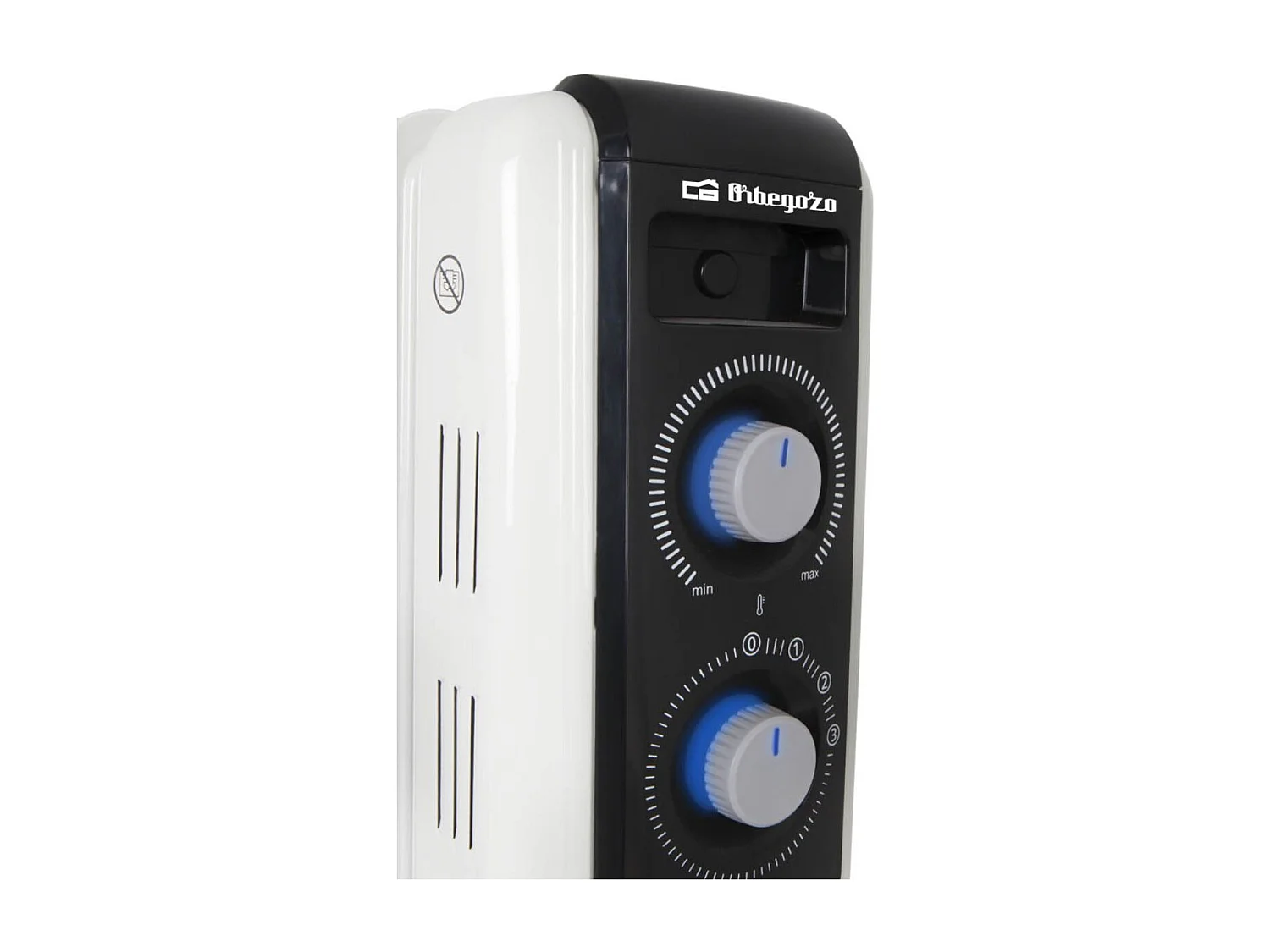 Radiador de aceite Orbegozo RF2000 2000W 9 elementos 3 potencias blanco