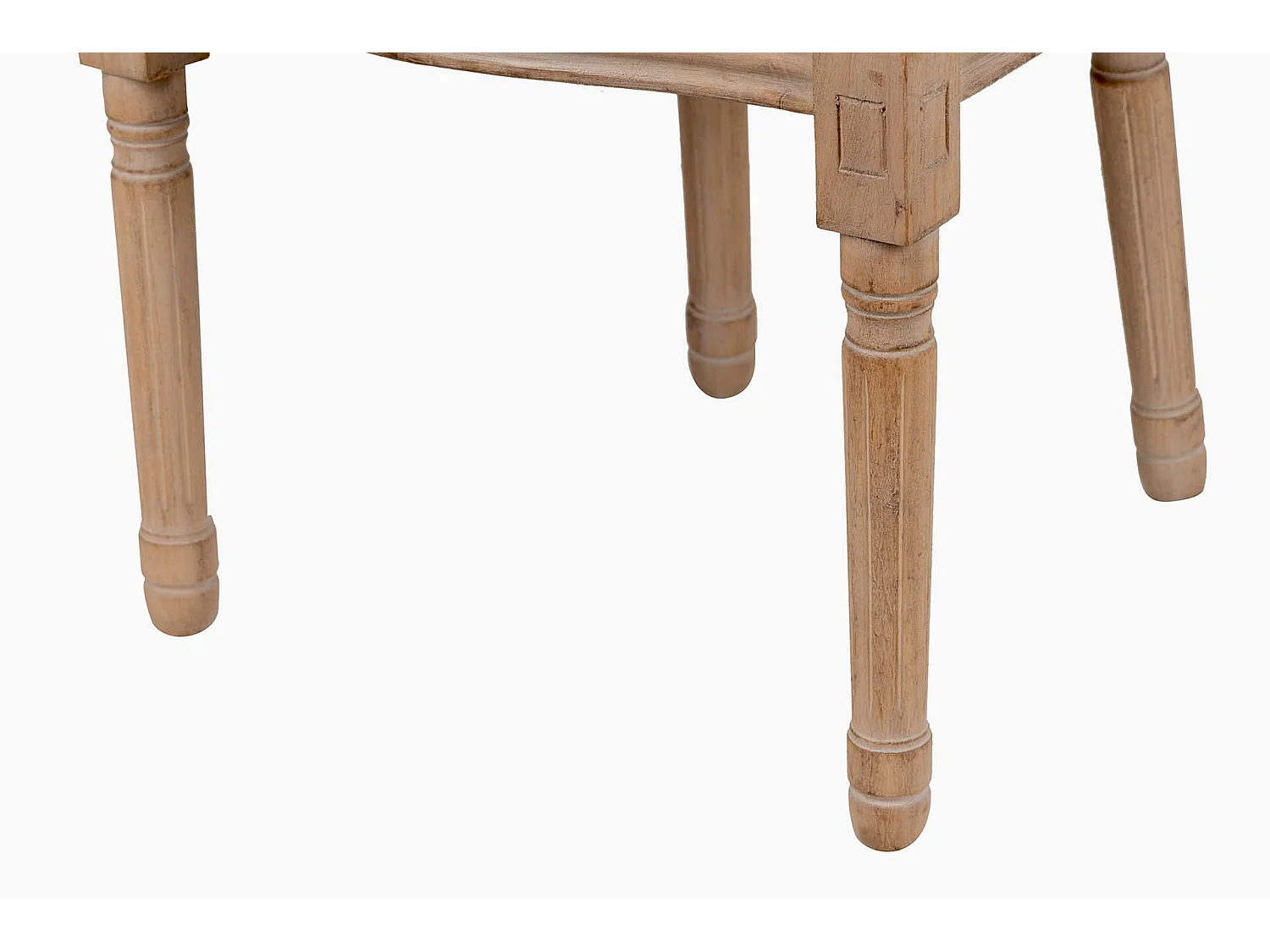 Silla Medallon Velvet Patas De Madera 48x48x96 Cm