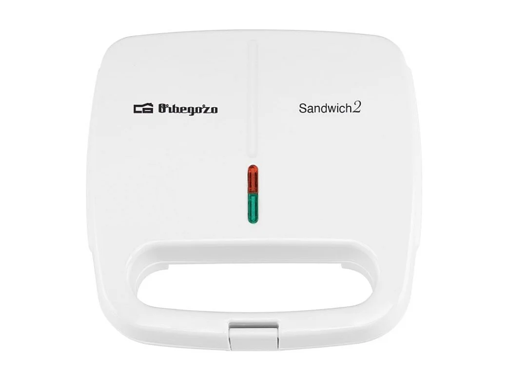 Sandwichera Orbegozo SW4915 800W base antideslizante blanco
