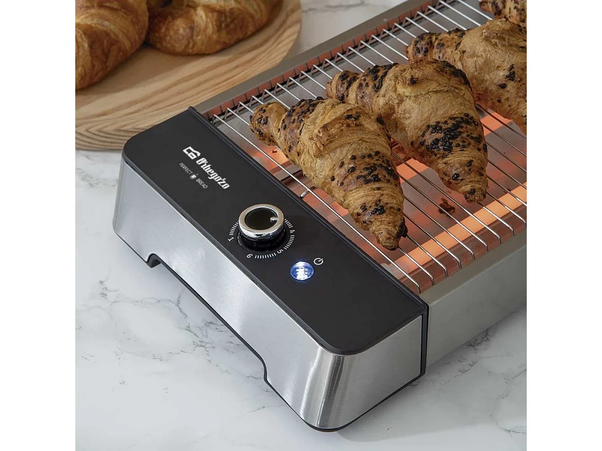 Tostador horizontal Orbegozo TO2030 600W 6 niveles acero inox