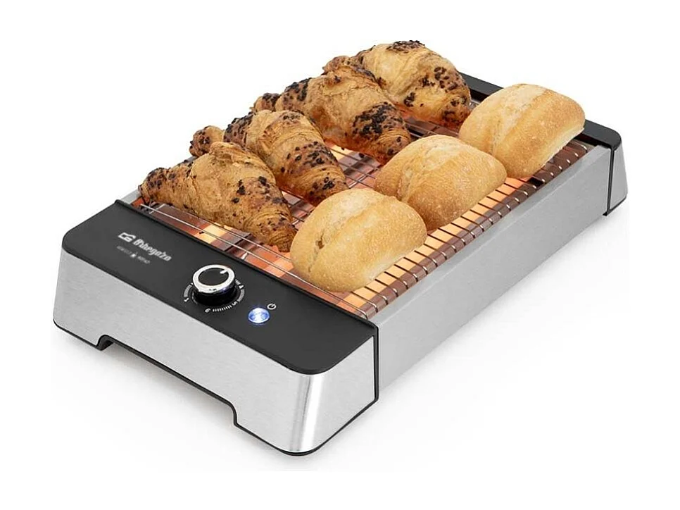 Tostador horizontal Orbegozo TO2030 600W 6 niveles acero inox