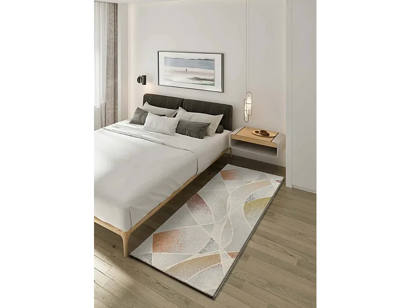 Tapis intérieur - abstrait - multicolore - 80 x 200 cm - TAMARIS