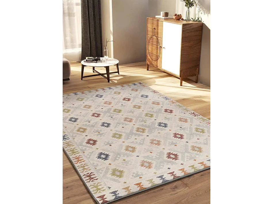 Tapis intérieur - ethnique - multicolore - 133 x 190 cm - TAMARIS