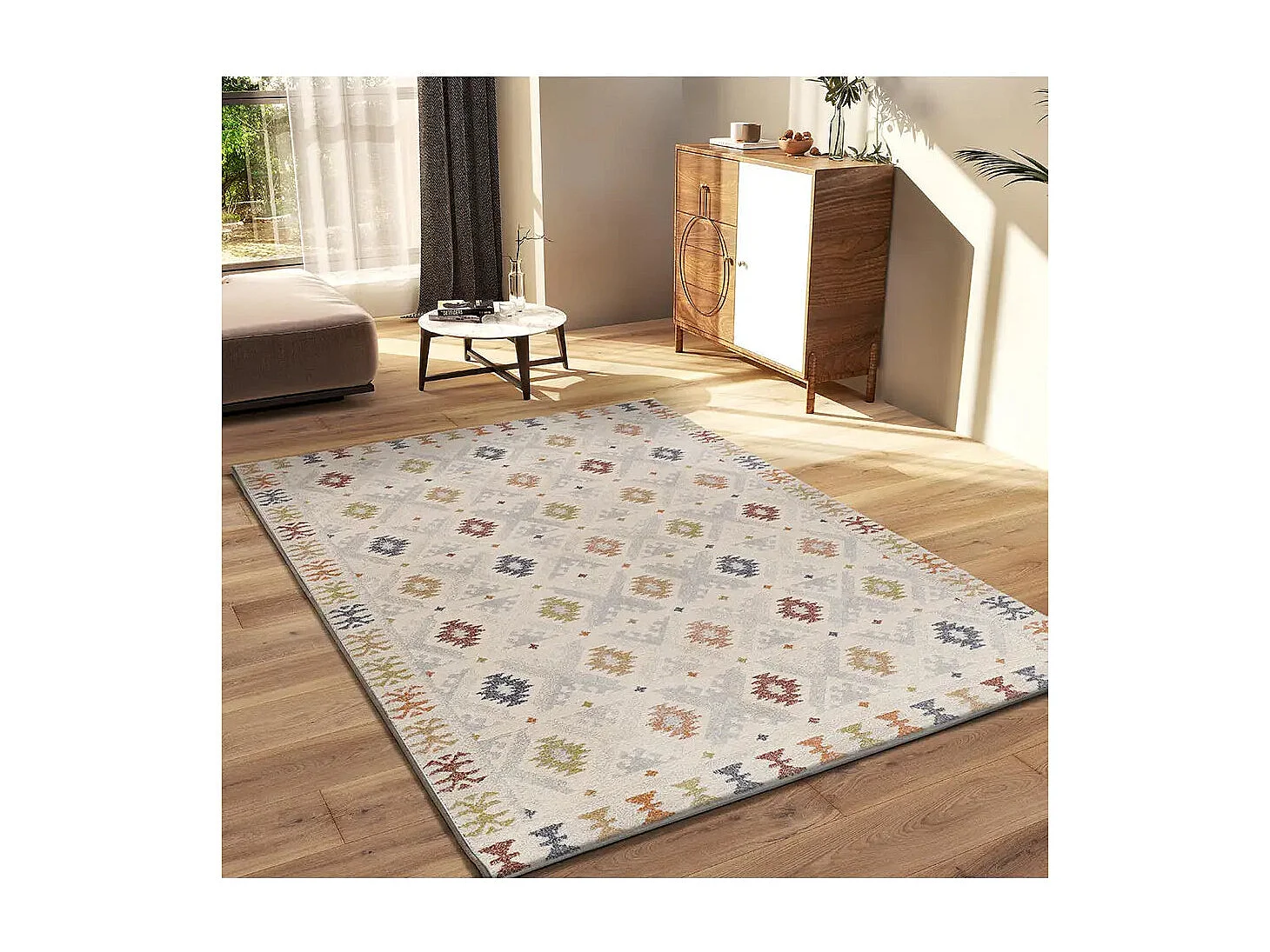 Tapis intérieur - ethnique - multicolore - 133 x 190 cm - TAMARIS