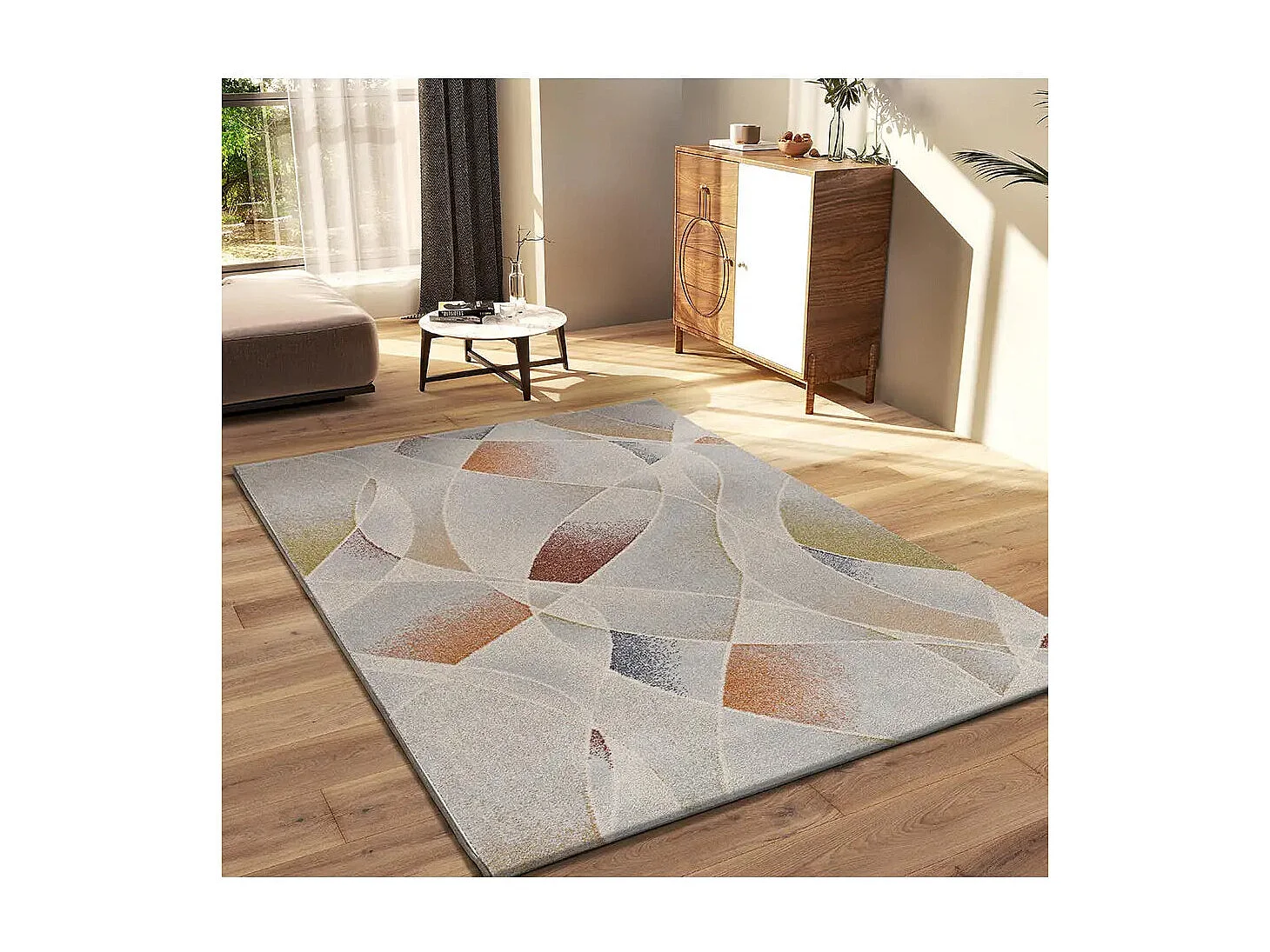 Tapis intérieur - abstrait - multicolore - 160 x 230 cm - TAMARIS