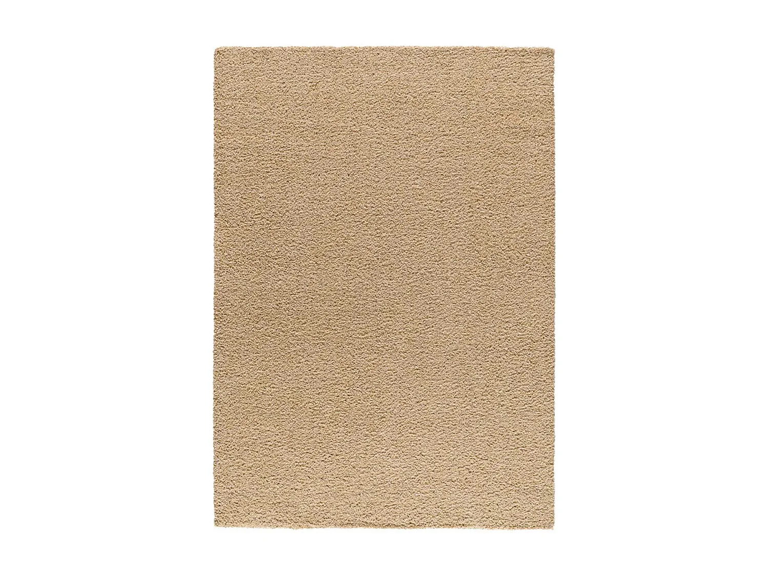 Tapis intérieur - shaggy uni - beige - 133 x 190 cm - NORGE