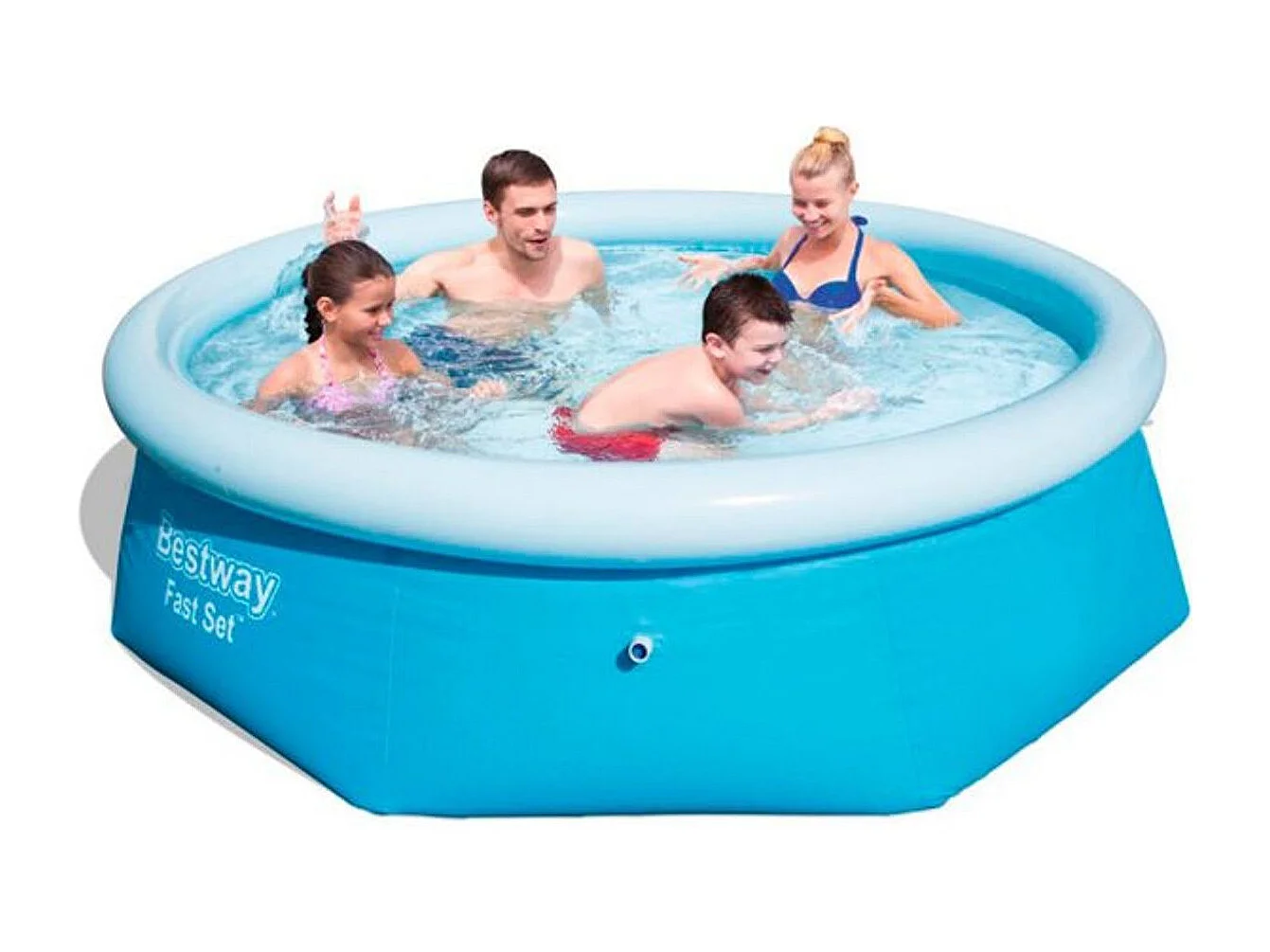 Piscina circular Bestway hinchable 2300L Ø244x66 cm
