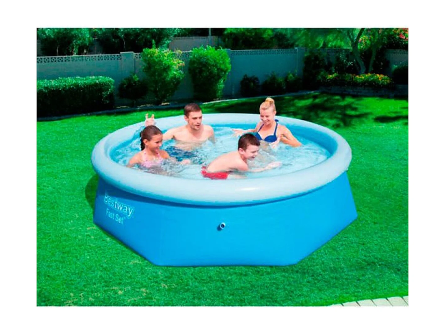 Piscina circular Bestway hinchable 2300L Ø244x66 cm