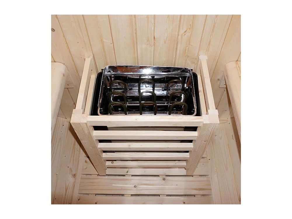 Home Deluxe Sauna à tonneau LAHTI L Deluxe