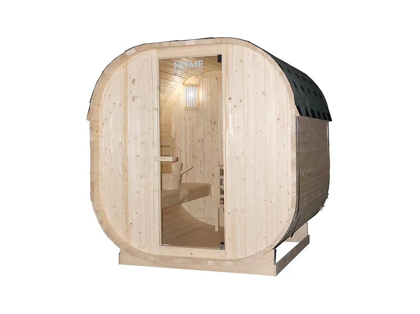 Home Deluxe Sauna d'extérieur CUBE 194 x 185 x 185 cm