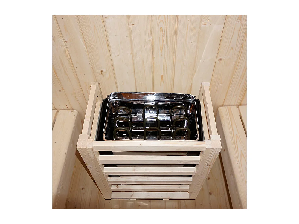 Home Deluxe Sauna d'extérieur CUBE 194 x 185 x 185 cm