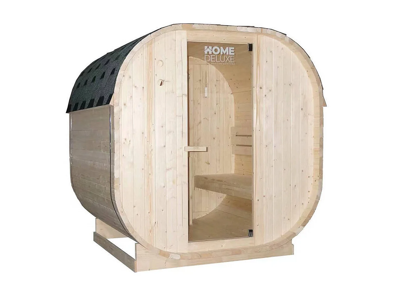 Home Deluxe Sauna d'extérieur CUBE 194 x 185 x 185 cm