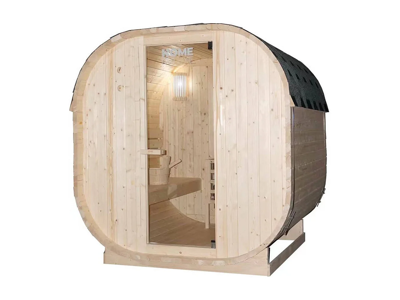 Home Deluxe Sauna d'extérieur CUBE 194 x 185 x 185 cm